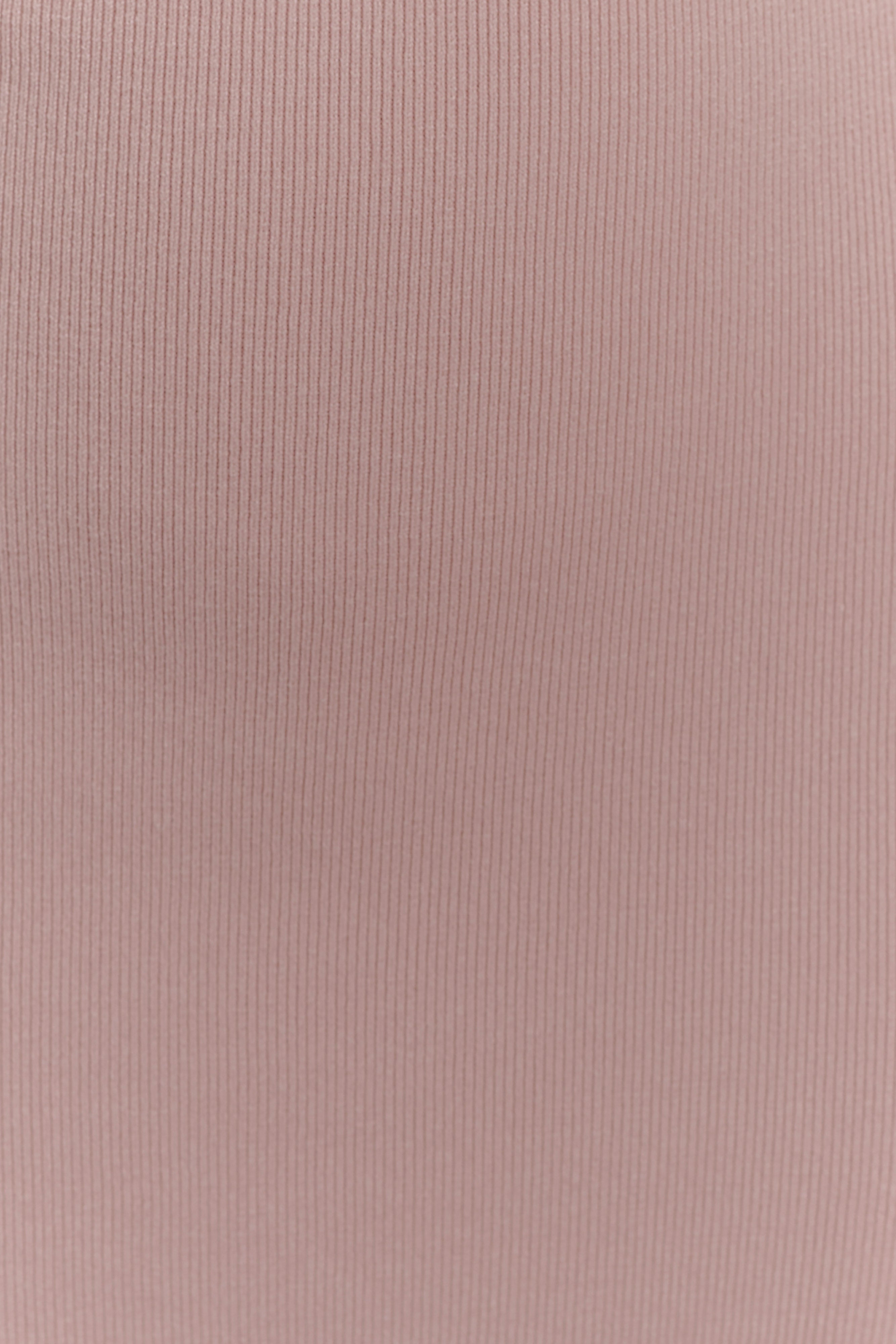 Darby Knit Scarf Maxi Dress - Pale Pink