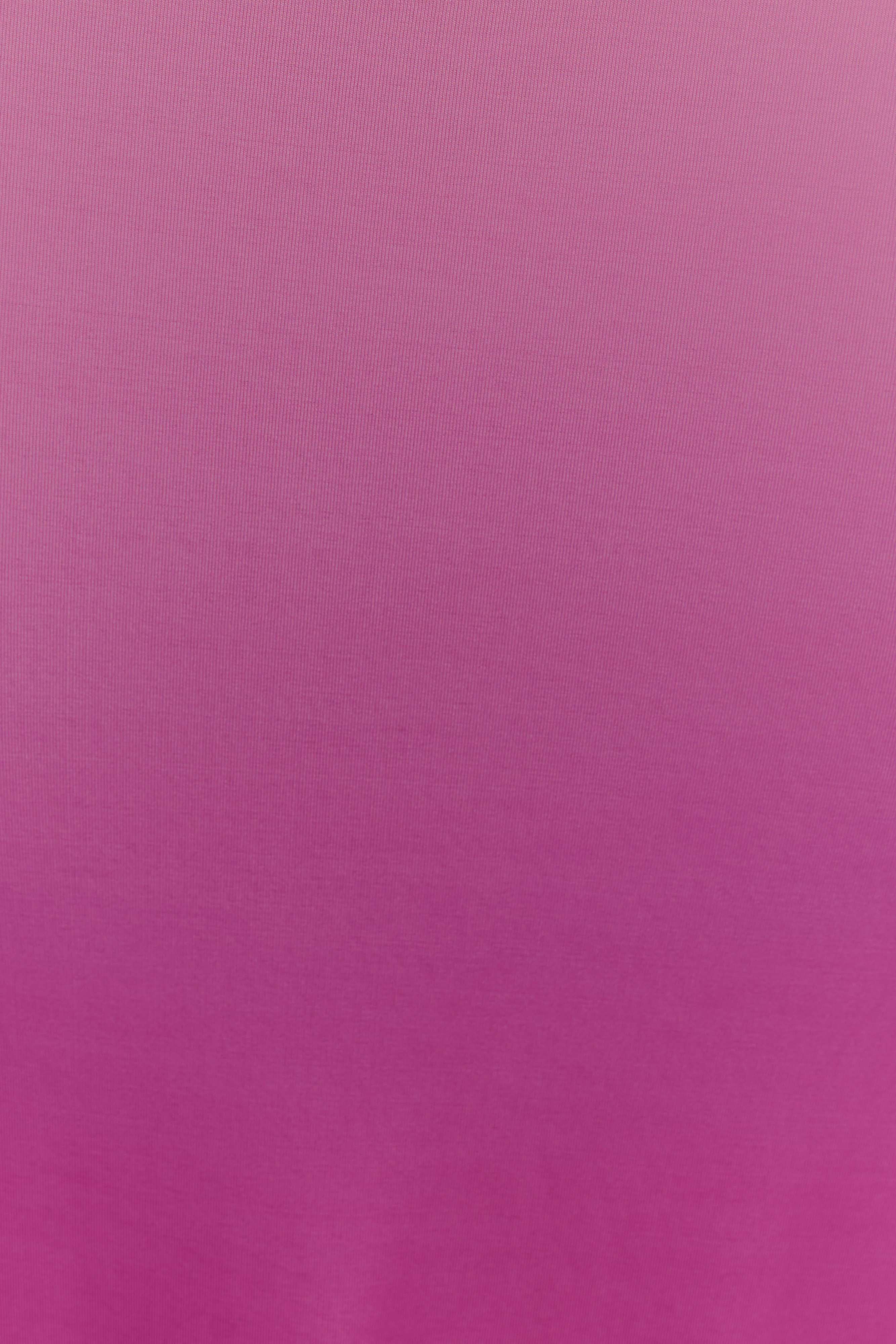 Bruna Slinky Fishtail Maxi Skirt - Ombre Pink