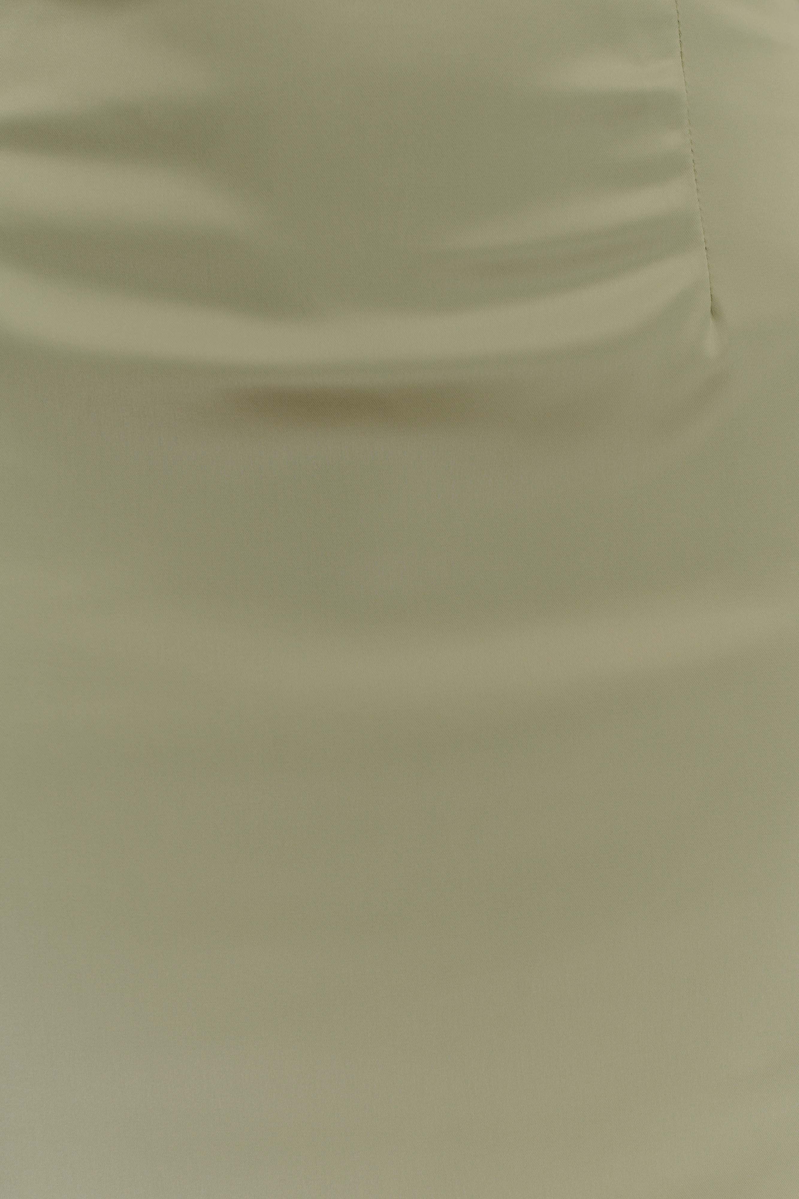 Harper One Shoulder Gown - Sage