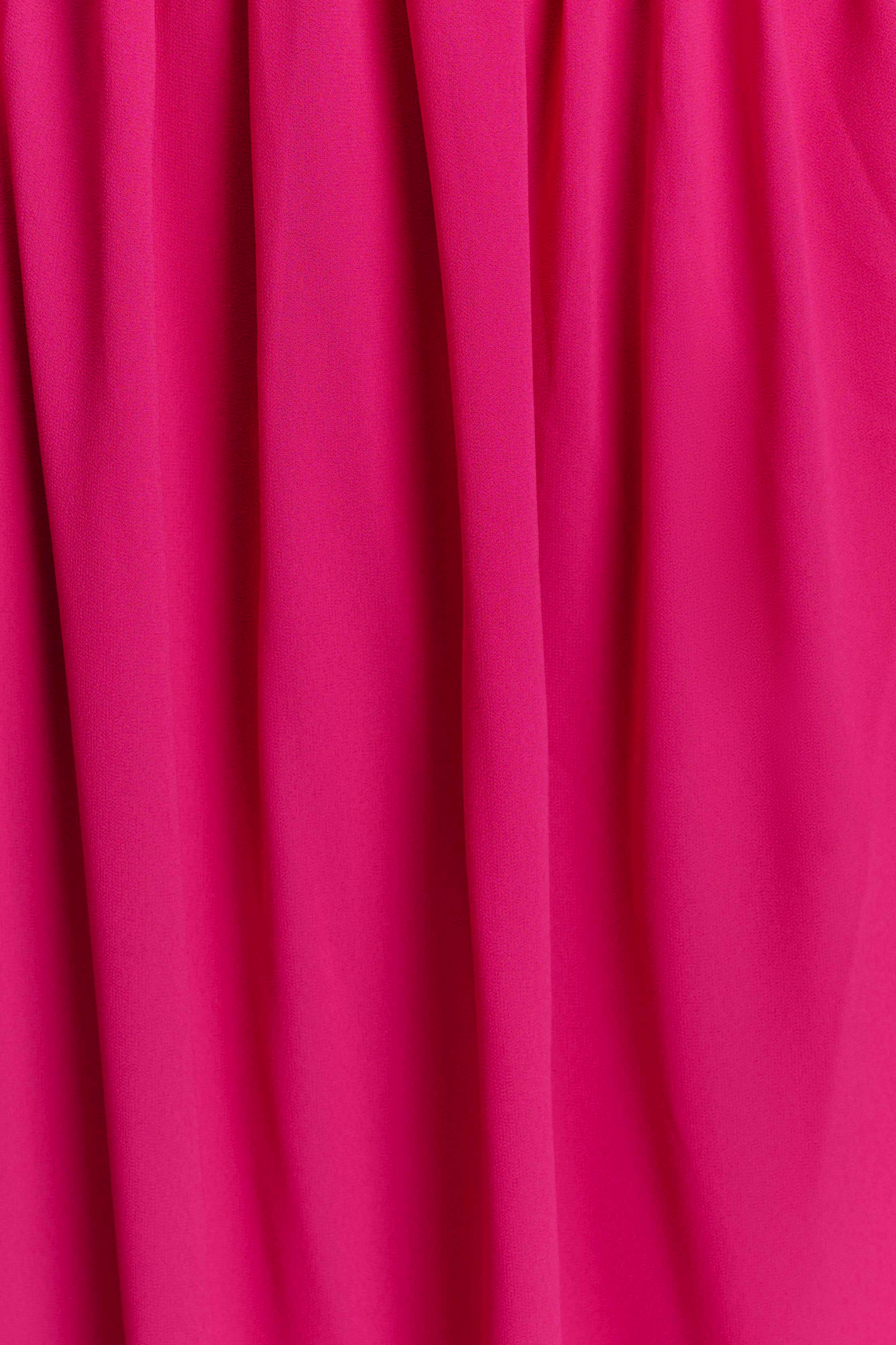 Aria Chiffon Cut Out Maxi Dress - Fuchsia