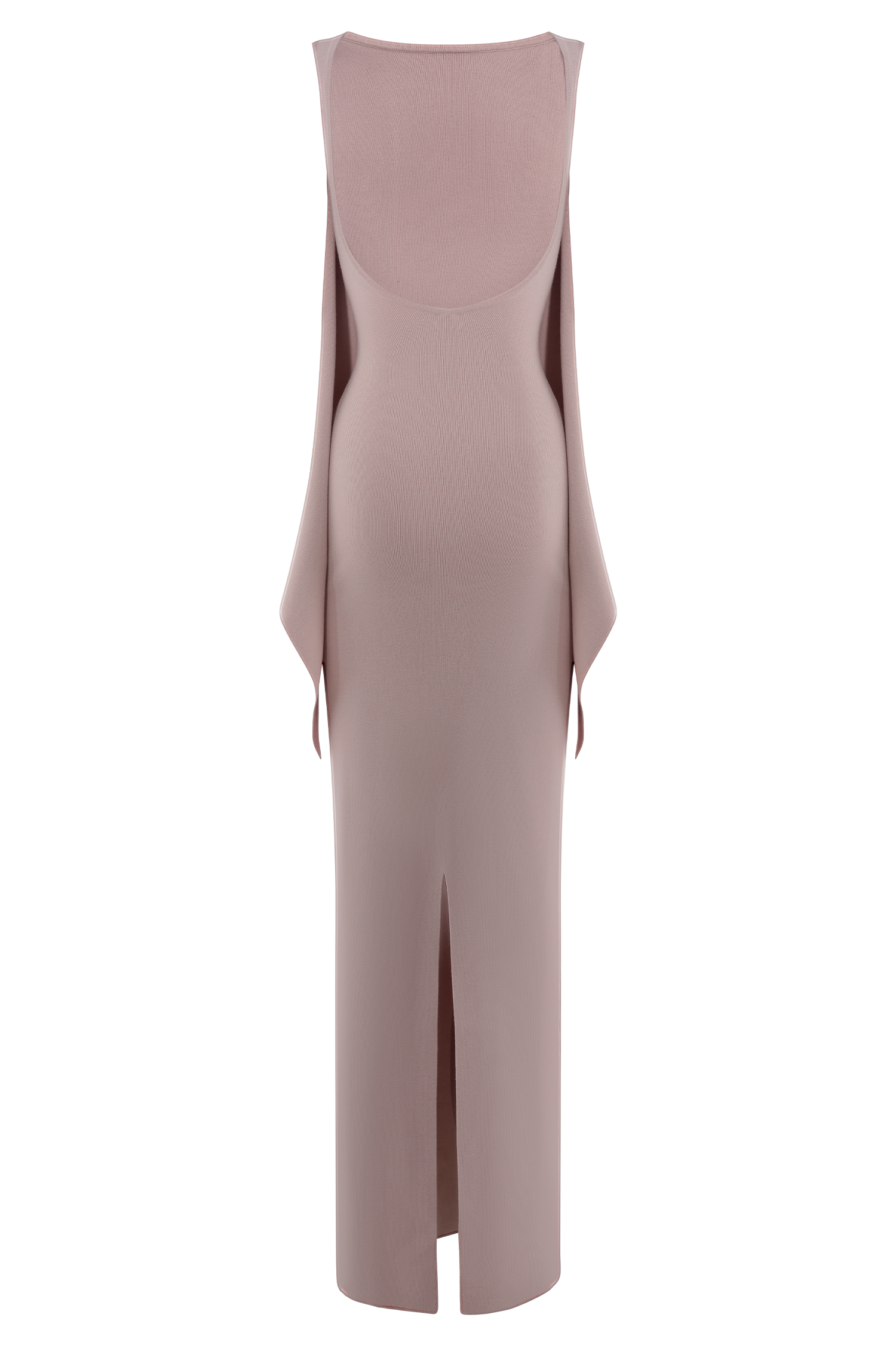 Darby Knit Scarf Maxi Dress - Pale Pink