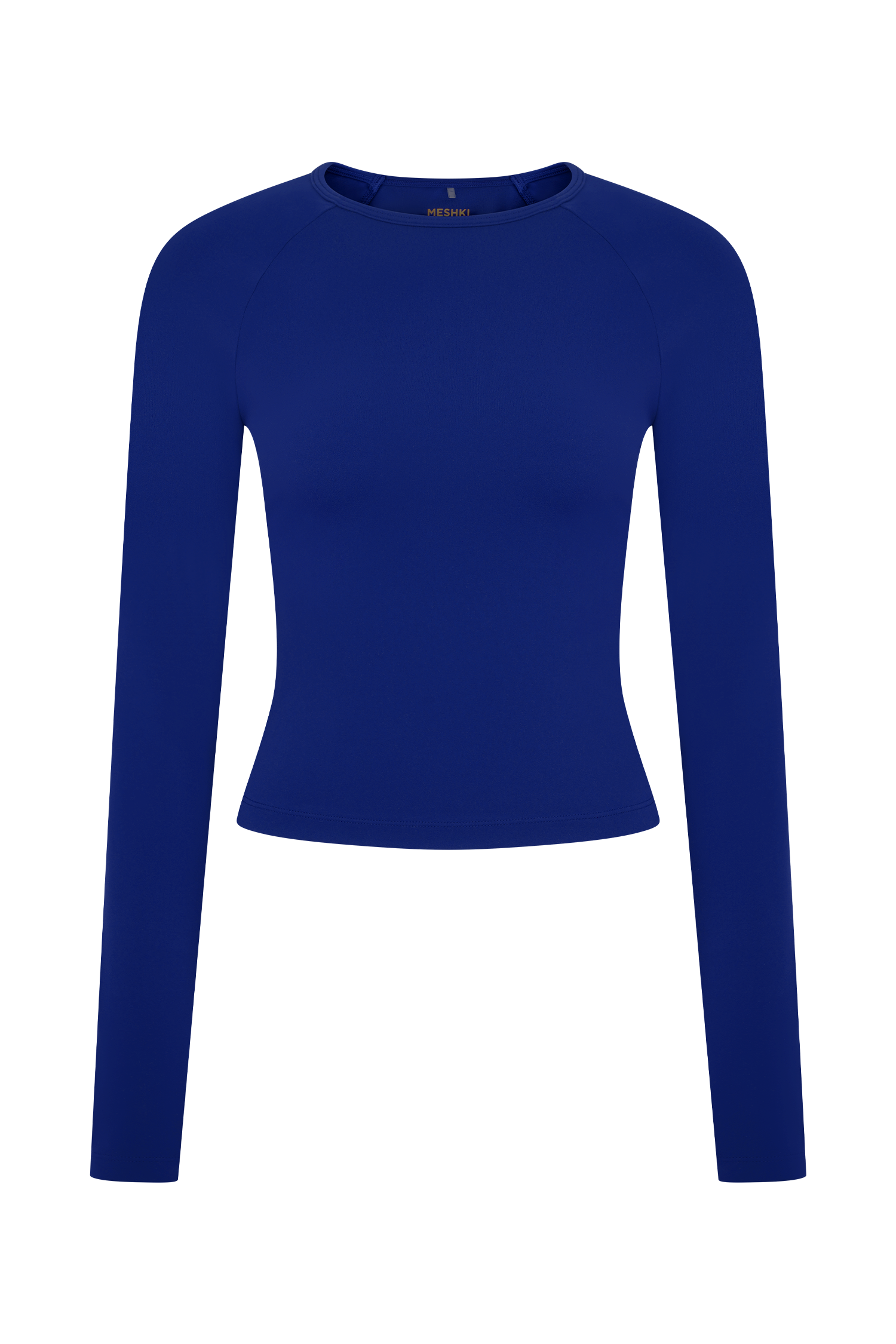 Eliana Long Sleeve Active Top - Cobalt