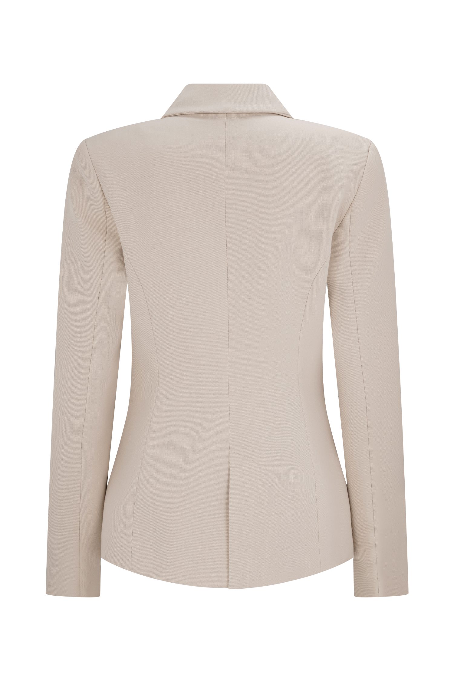 Max Cinched Waist Blazer - Ivory Stone