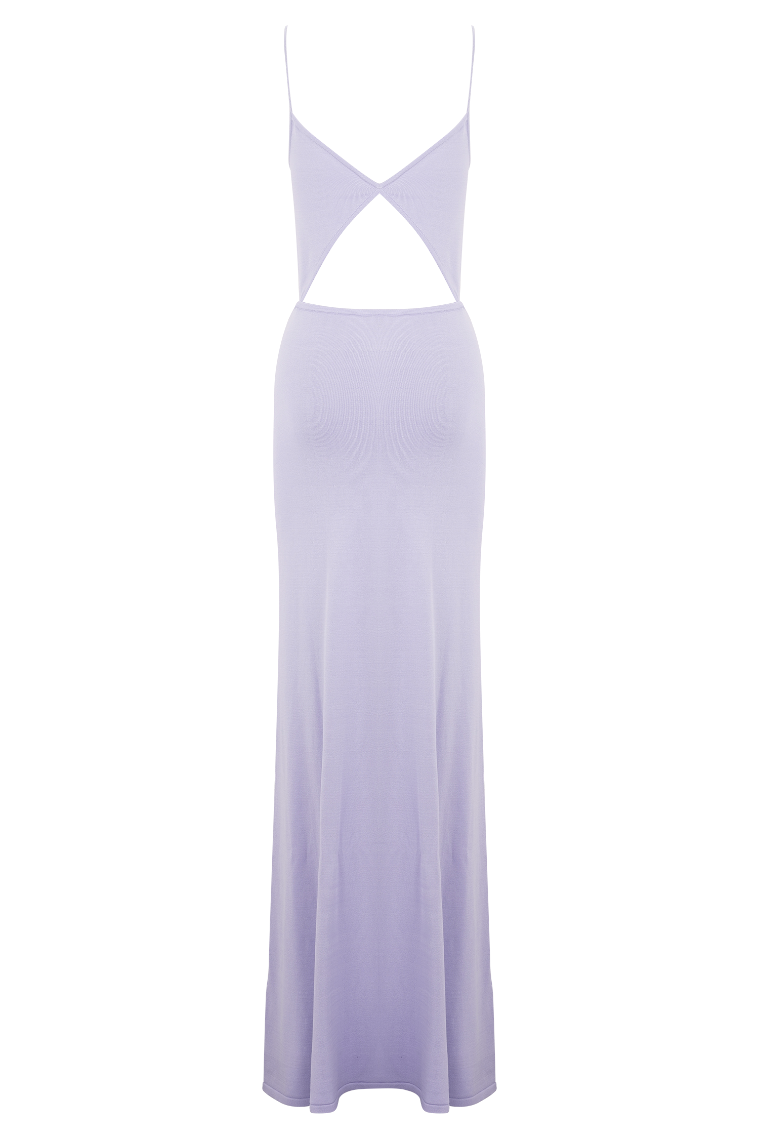 Reama Wrap Over Knit Maxi Dress - Cornflower Blue